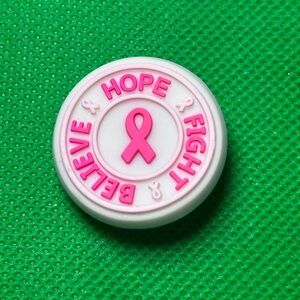 🌼 (5/$10 or 10/$15) NEW “Breast Cancer” 🎀 Croc Charm Collection